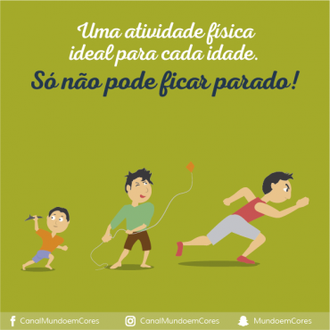 Qual é a atividade física ideal para cada idade