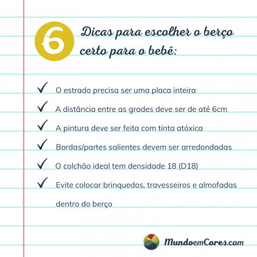Como escolher o berço do bebê